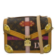 LOUIS VUITTON Summer Trunk Metis Pochette Monogram Canvas Crossbody Bag Brown