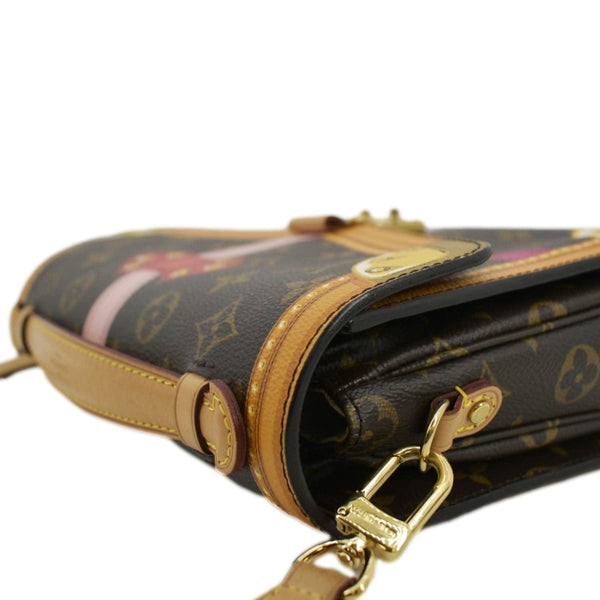 LOUIS VUITTON Summer Trunk Metis Pochette Monogram Canvas Crossbody Bag Brown