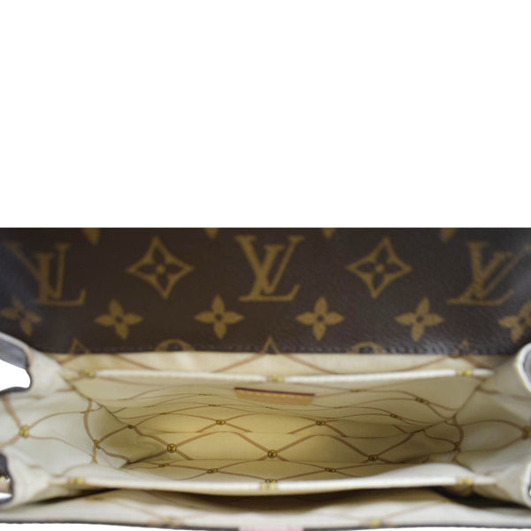 LOUIS VUITTON Summer Trunk Metis Pochette Monogram Canvas Crossbody Bag Brown