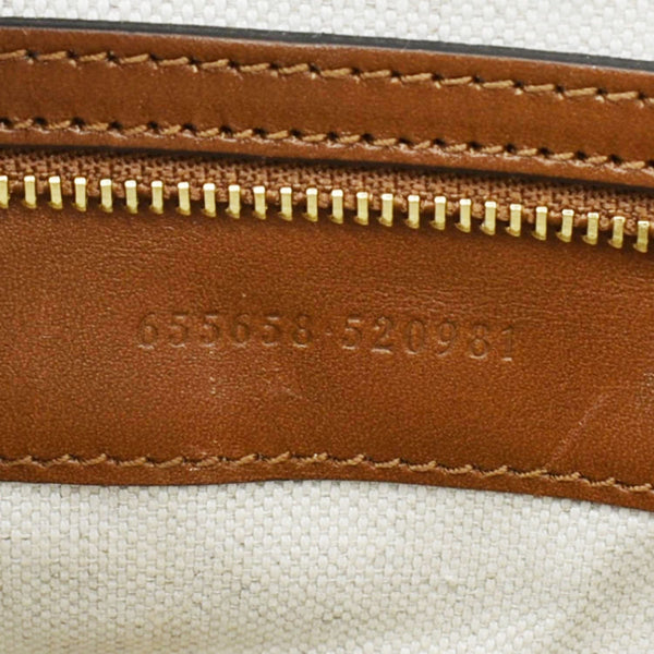 GUCCI Diana Medium Leather Top Handle Shoulder Bag Brown 655658