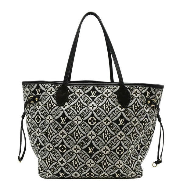 LOUIS VUITTON Since 1854  Shoulder Bag Black front sdie