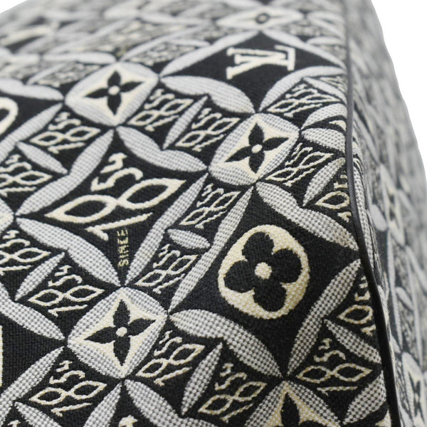 LOUIS VUITTON Since 1854 Neverfull MM Jacquard Shoulder Bag Black