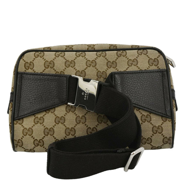 GUCCI GG Monogram Canvas Belt Bag Beige 449174