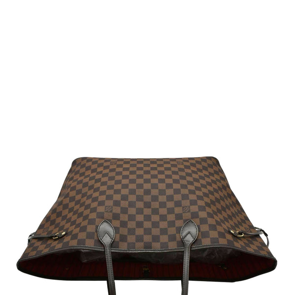 LOUIS VUITTON Neverfull Tote Bag Brown  upper side