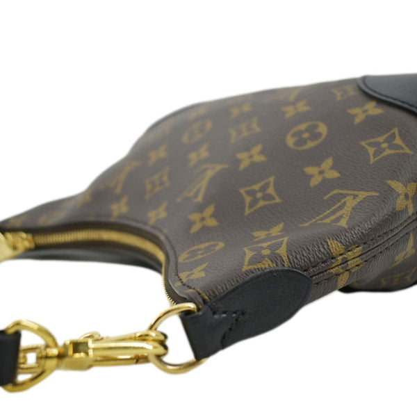 LOUIS VUITTON Boulogne NM Monogram Canvas Shoulder Bag Black
