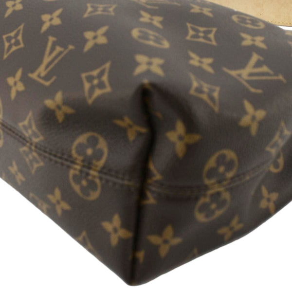 LOUIS VUITTON Graceful PM Monogram Canvas Hobo Shoulder Bag Brown