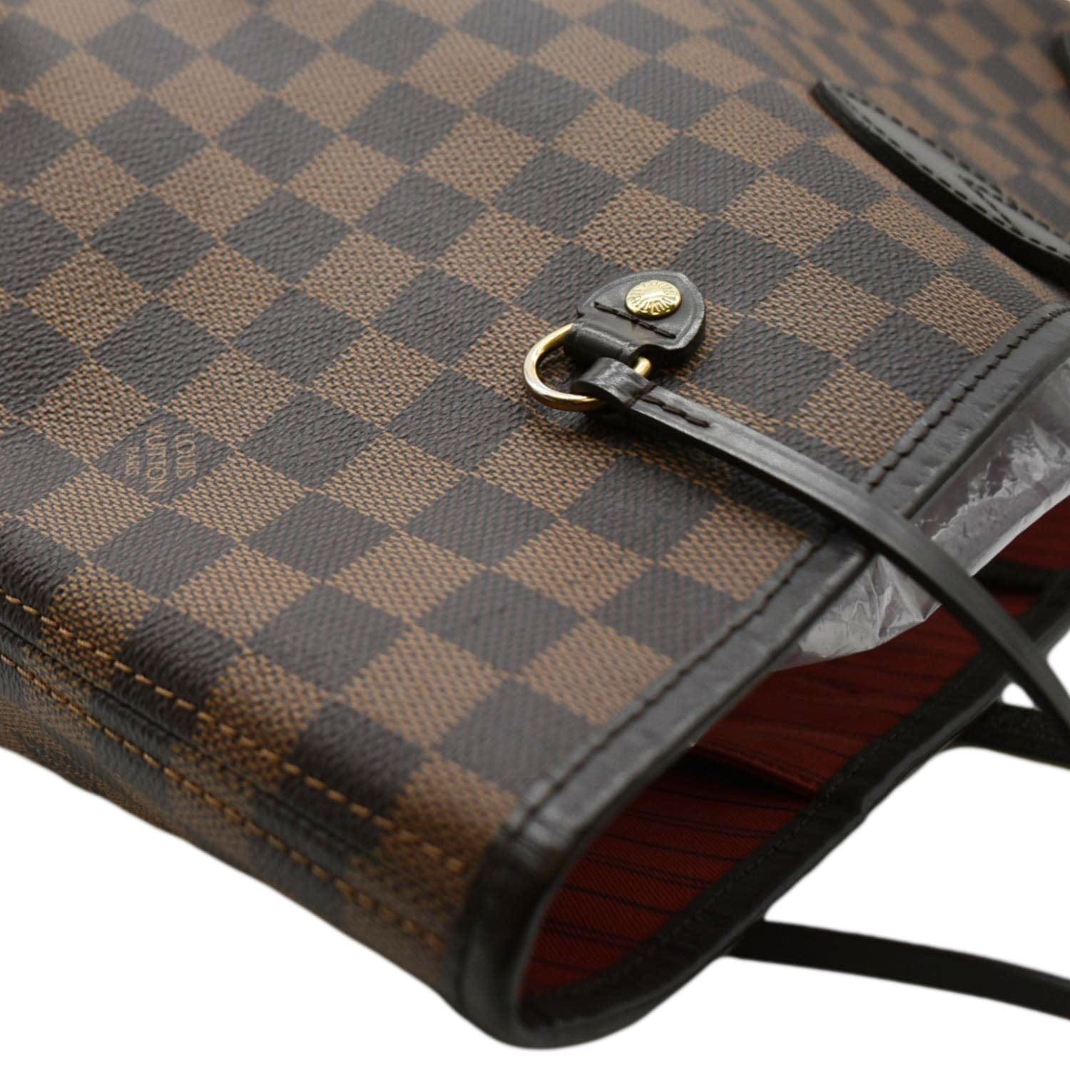 LOUIS VUITTON Neverfull GM Damier Ebene Brown Tote Bag