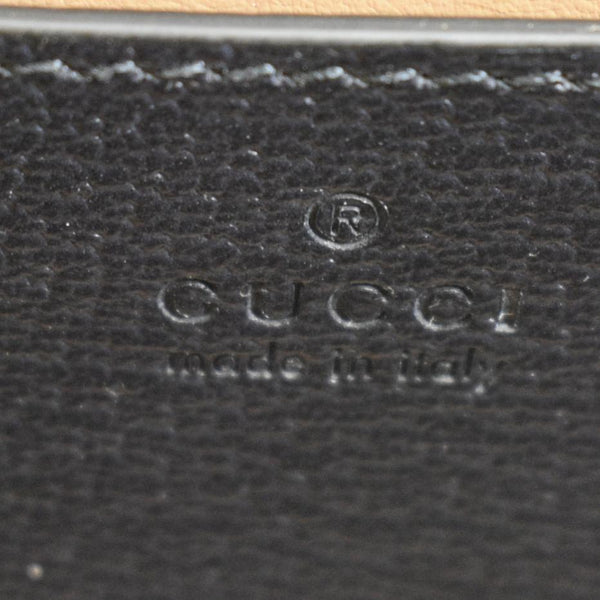 GUCCI Dionysus GG Supreme Canvas Crossbody Bag Navy Blue 725548