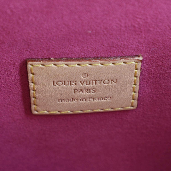 LOUIS VUITTON Lovelock Metis Pochette Patches Monogram Canvas Crossbody Bag Brown