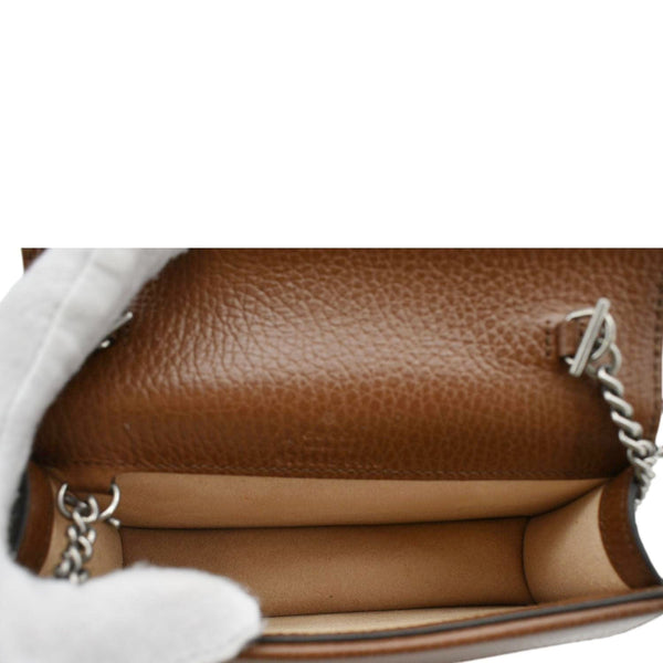 GUCCI Dionysus Super Mini GG Supreme Canvas Crossbody Bag Blue 476432