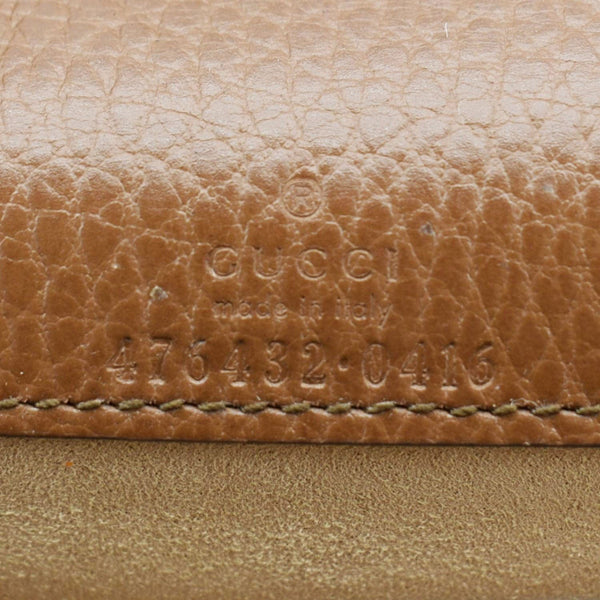 GUCCI Dionysus Super Mini GG Supreme Canvas Crossbody Bag Blue 476432