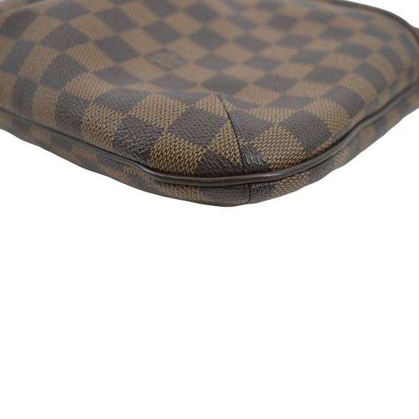 LOUIS VUITTON Bloomsbury PM Damier Ebene Crossbody Bag Brown