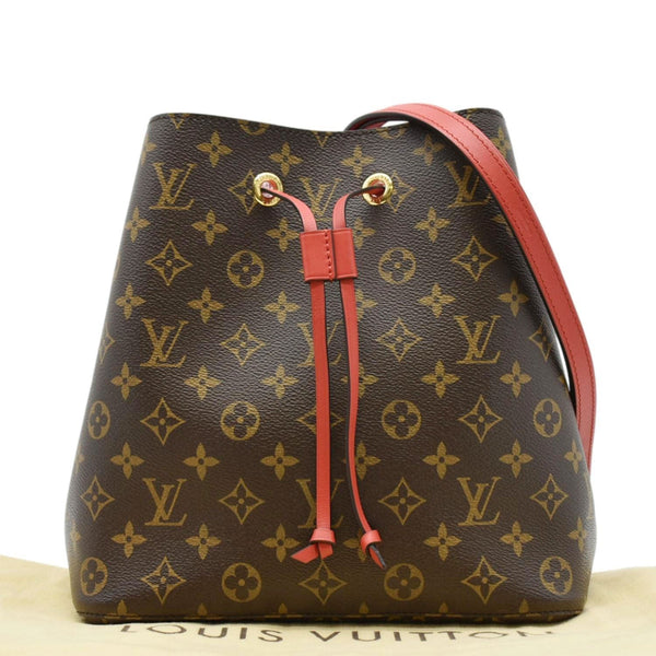 LOUIS VUITTON Neonoe Shoulder Bag Brown front look