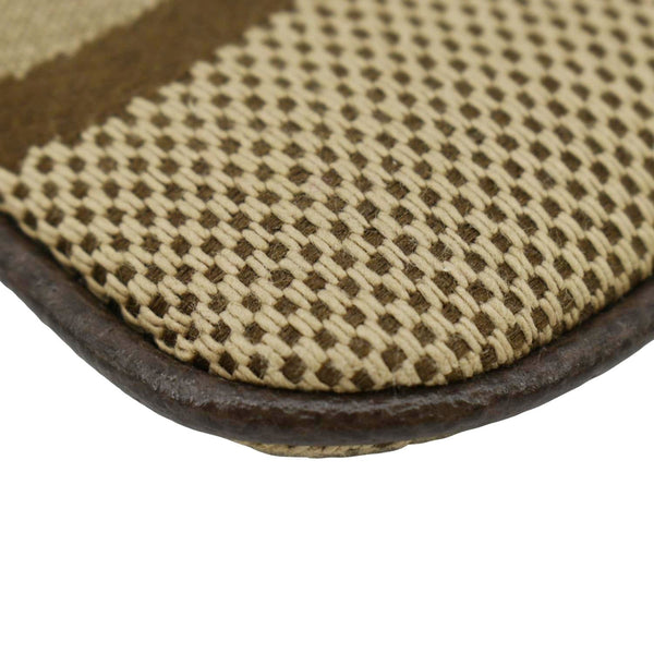 GUCCI Ophidia Jumbo GG Canvas Key Case Beige 671722