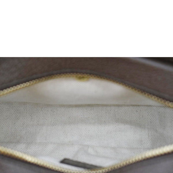 GUCCI Mini Jumbo GG Canvas Crossbody Bag Beige 696075