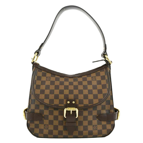 LOUIS VUITTON Highbury Damier Ebene Shoulder Bag Brown