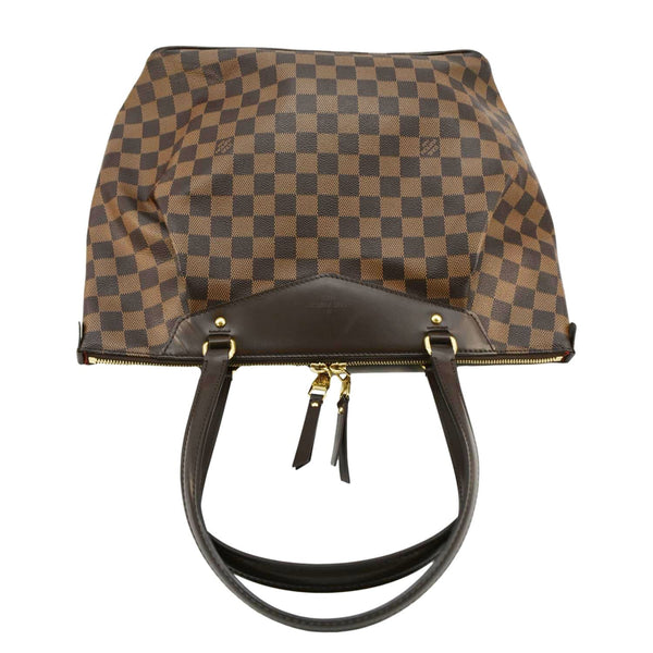 LOUIS VUITTON Westminster GM Damier Ebene Tote Shoulder Bag Brown