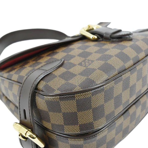 LOUIS VUITTON Highbury Damier Ebene Shoulder Bag Brown
