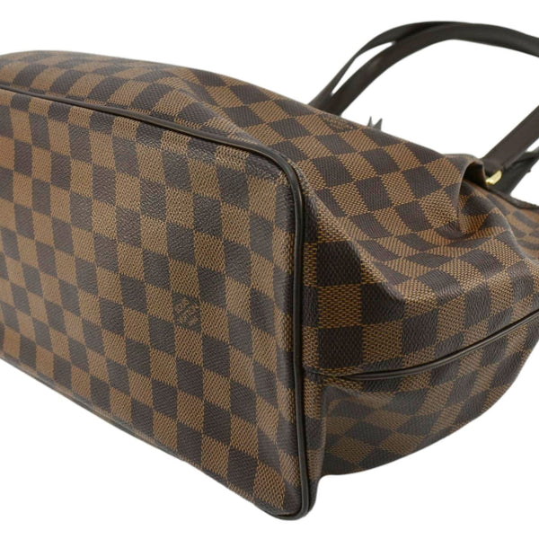 LOUIS VUITTON Westminster GM Damier Ebene Tote Shoulder Bag Brown