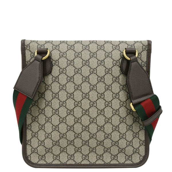 GUCCI Messenger Bag Beige back look