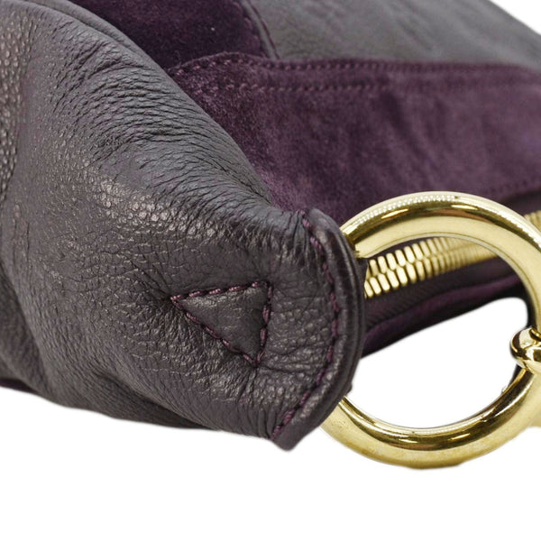 LOUIS VUITTON Audacieuse MM Empreinte Leather Shoulder Bag Terre