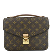 LOUIS VUITTON Metis Pochette Monogram Canvas Crossbody Bag Brown