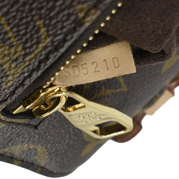 LOUIS VUITTON Metis Pochette Monogram Canvas Crossbody Bag Brown