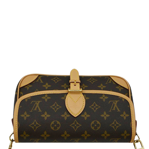 LOUIS VUITTON Brown Crossbody Bag back look
