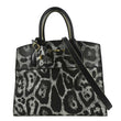 LOUIS VUITTON City Steamer Animal Print Canvas Shoulder Bag Grey