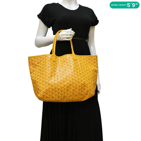 GOYARD Saint Louis PM Chevron Print Canvas dummy look