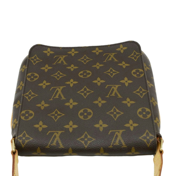 LOUIS VUITTON Musette Salsa Monogram Canvas Shoulder Bag Brown