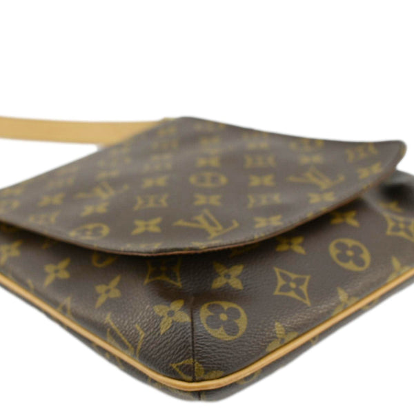 LOUIS VUITTON Musette Salsa Monogram Canvas Shoulder Bag Brown