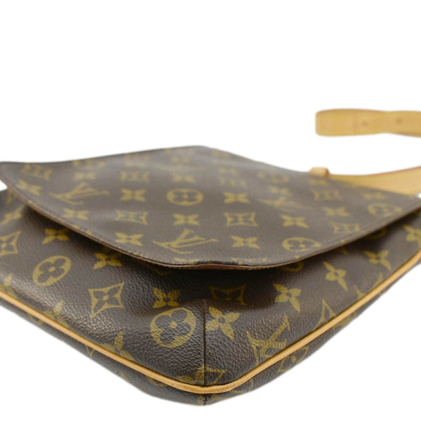 LOUIS VUITTON Musette Salsa Monogram Canvas Shoulder Bag Brown