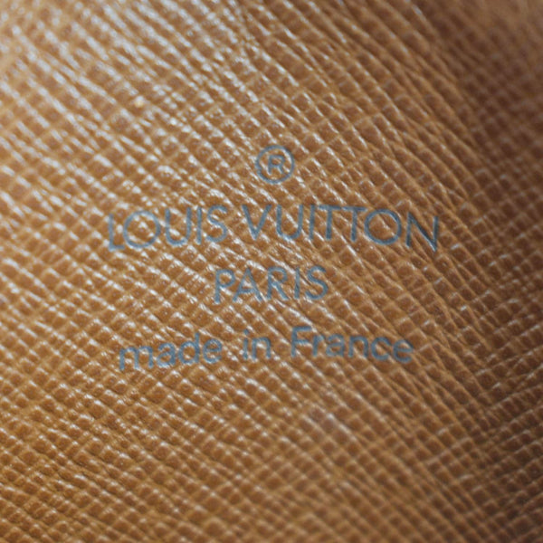 LOUIS VUITTON Amazone Monogram Canvas Crossbody Bag Brown