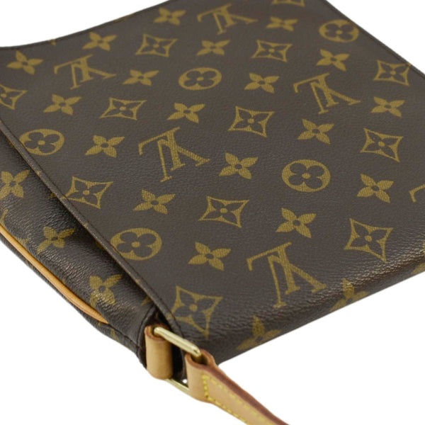 LOUIS VUITTON Musette Salsa Monogram Canvas Shoulder Bag Brown