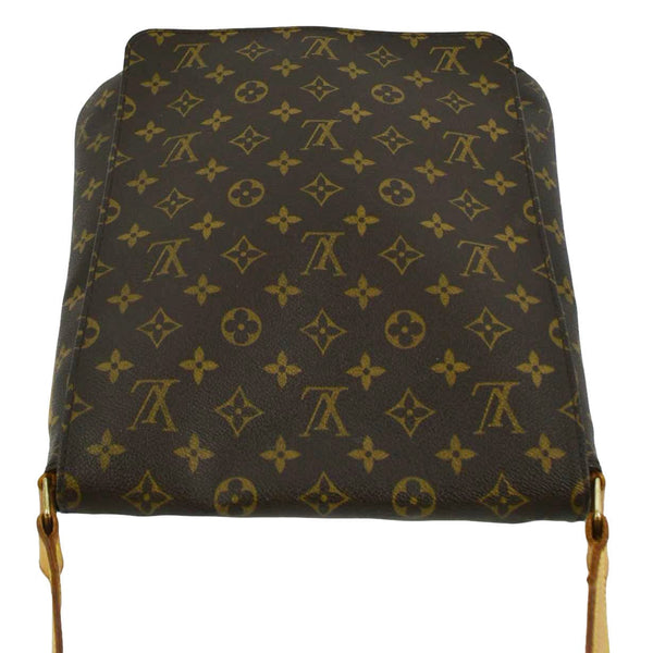 LOUIS VUITTON Musette Salsa GM Monogram Canvas Crossbody Bag Brown