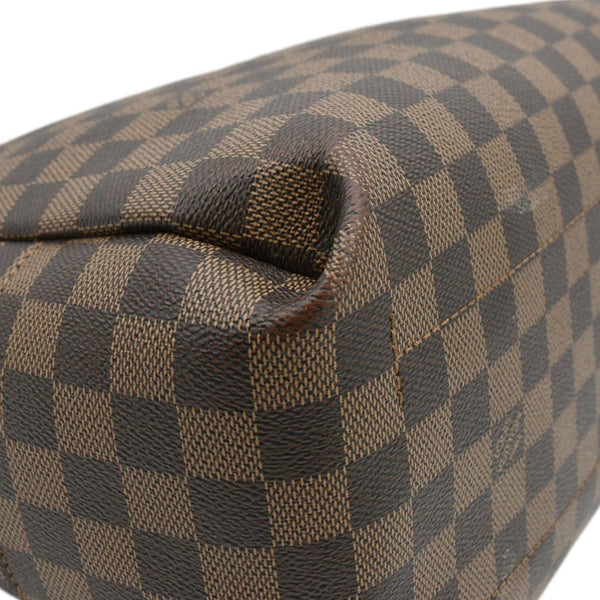 LOUIS VUITTON Brown Shoulder Bag lower right corner look