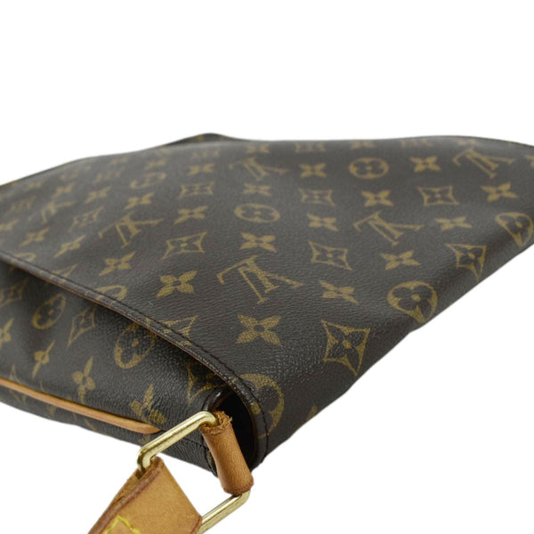 LOUIS VUITTON Musette Salsa GM Monogram Canvas Crossbody Bag Brown