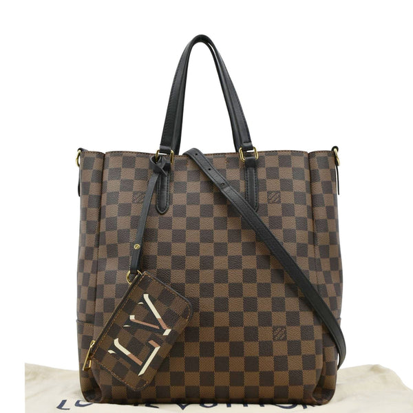 LOUIS VUITTON Brown Shoulder Bag fromt side
