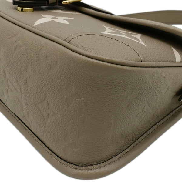 LOUIS VUITTON Diane Empreinte Monogram Leather Shoulder Bag Bicolor