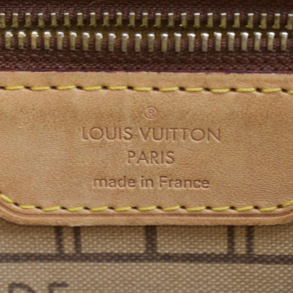 LOUIS VUITTON Neverfull PM Monogram Canvas Tote Bag Brown