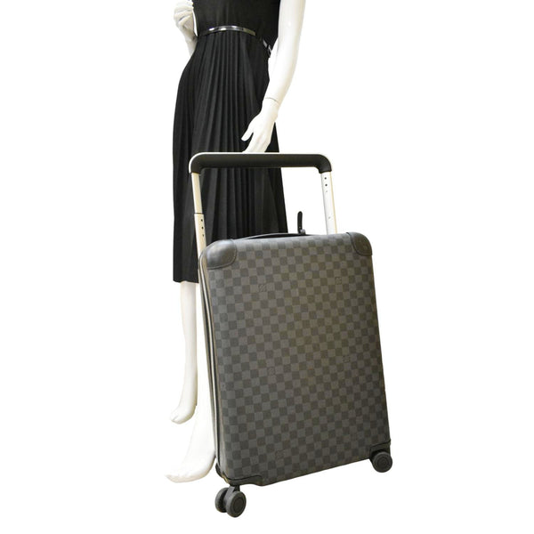 LOUIS VUITTON Horizon 55 Damier Graphite Canvas Rolling Suitcase Black