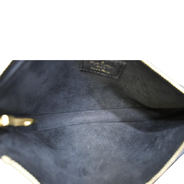LOUIS VUITTON Pochette Accessoires Monogram Empreinte Shoulder Bag Black