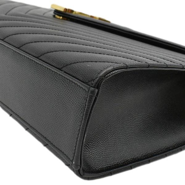 YVES SAINT LAURENT Black Shoulder Bag lower left corner look