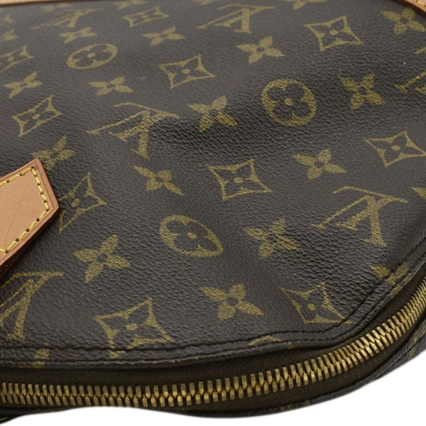 LOUIS VUITTON Alma PM Monogram Canvas Satchel Bag Brown