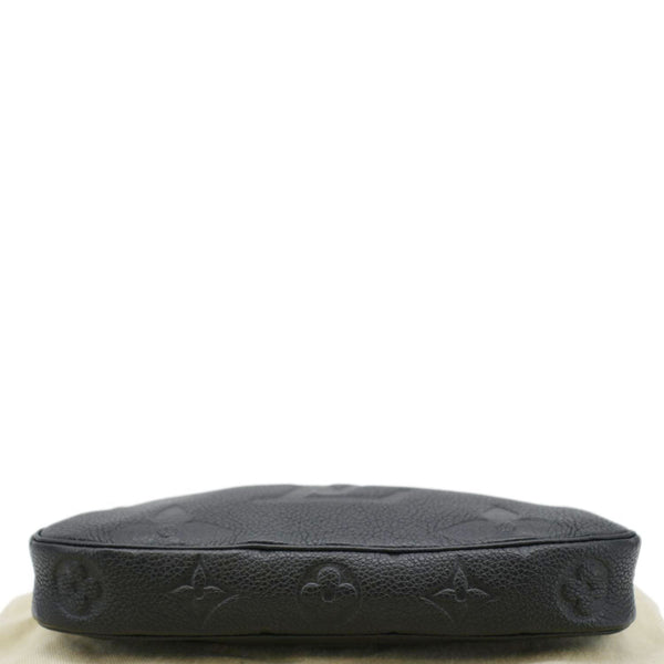 LOUIS VUITTON Pochette Accessoires Monogram Empreinte Shoulder Bag Black