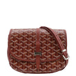 GOYARD Messenger Bag Red front look