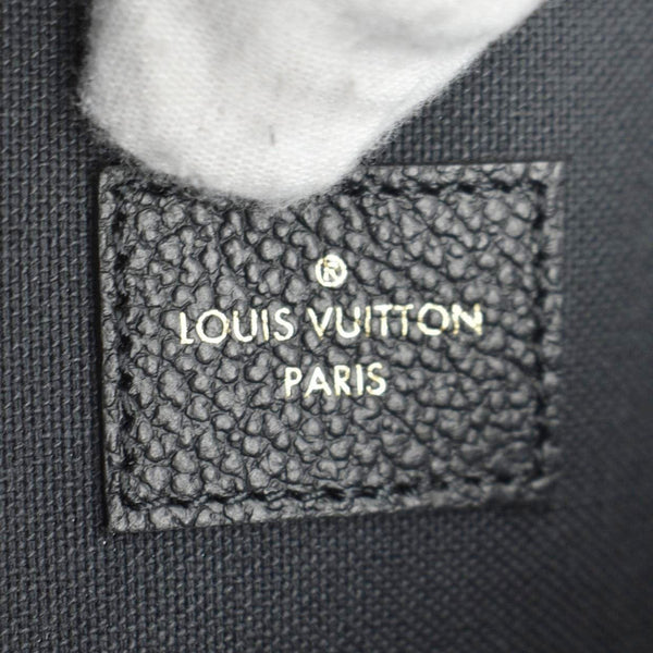LOUIS VUITTON Felicie Monogram Empreinte Pochette Shoulder Bag Black