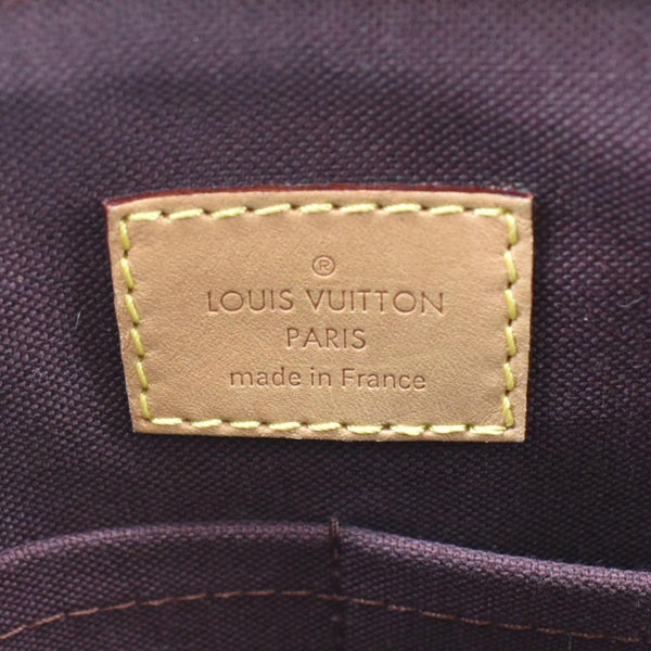 LOUIS VUITTON Rivoli PM Monogram Canvas Satchel Bag Brown