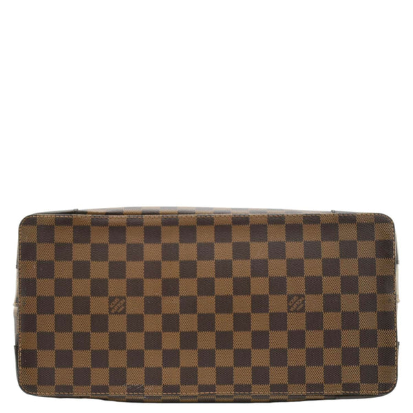 LOUIS VUITTON Hampstead MM Damier Ebene Shoulder Bag Brown